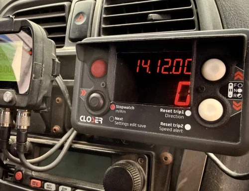 Closer Tripmeters Integrated into Vittorio Caneva Rally School Vehicles